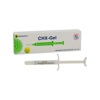 Chlorhexidine gel 2% Dental untuk Gingivitis, Periodontitis, Kontrol Plak, Saku Periodontal, Scaling & Root Planing, Bedah Mulut, Implan, Ortodonti, dan Ulserasi dengan Efek Terlokalisir, Kontak Lebih Lama, serta Membantu Proses Penyembuhan Jaringan